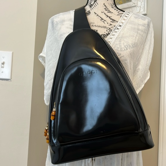 Gucci Handbags - Authentic Gucci Slingbag Backpack